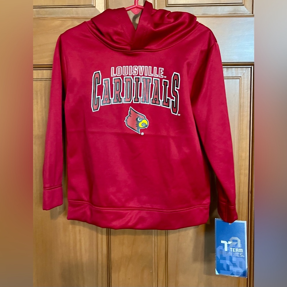 Louisville Cardinals Kids Red Hoodie Sweatshirt